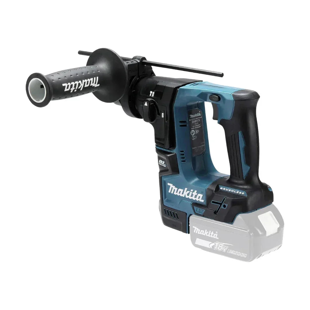 Makita 18V Brushless Rotary Hammer Combo – Includes 2 High-Capacity 5.0Ah Batteries